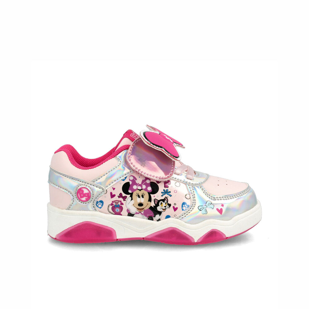 Zapatilla Niña Bubblegummers Minnie Rosado Claro image number 0.0